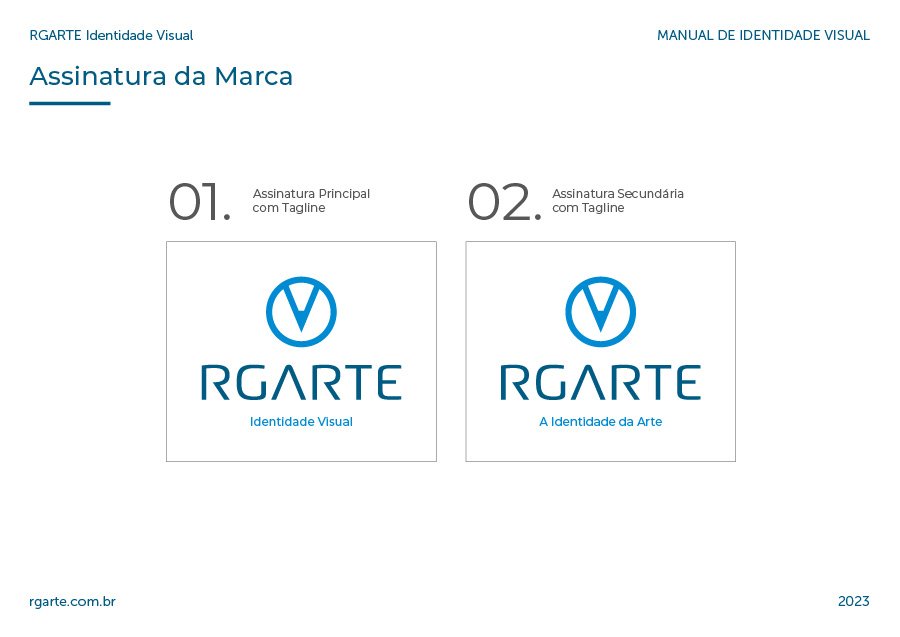 Assinatura de Marca RGARTE